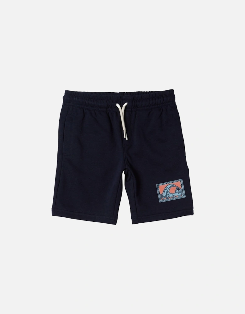 Kids Easy Day Joggers Sweat Shorts - Navy Blazer