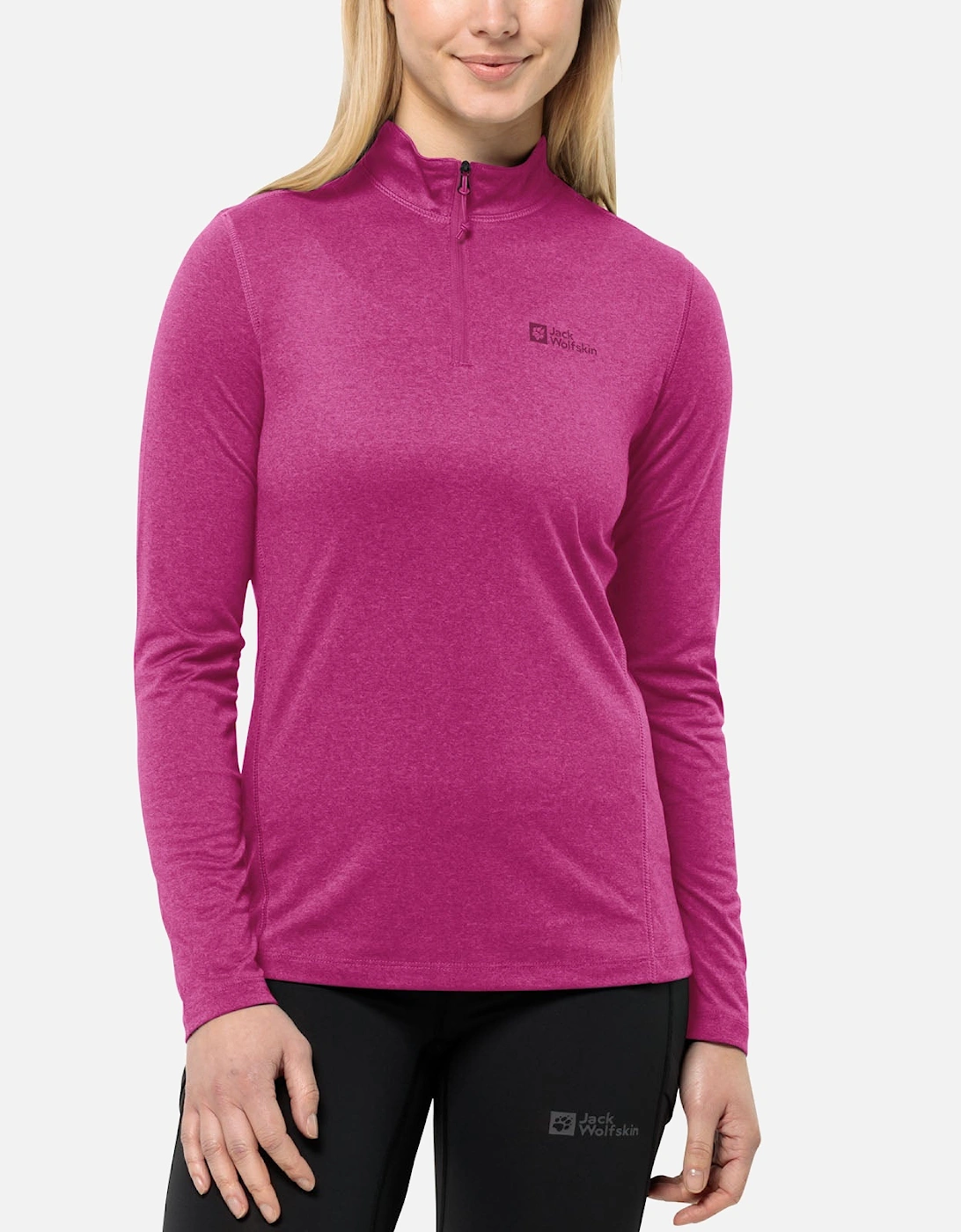 Womens Sky Thermal Half Zip Baselayer Fleece