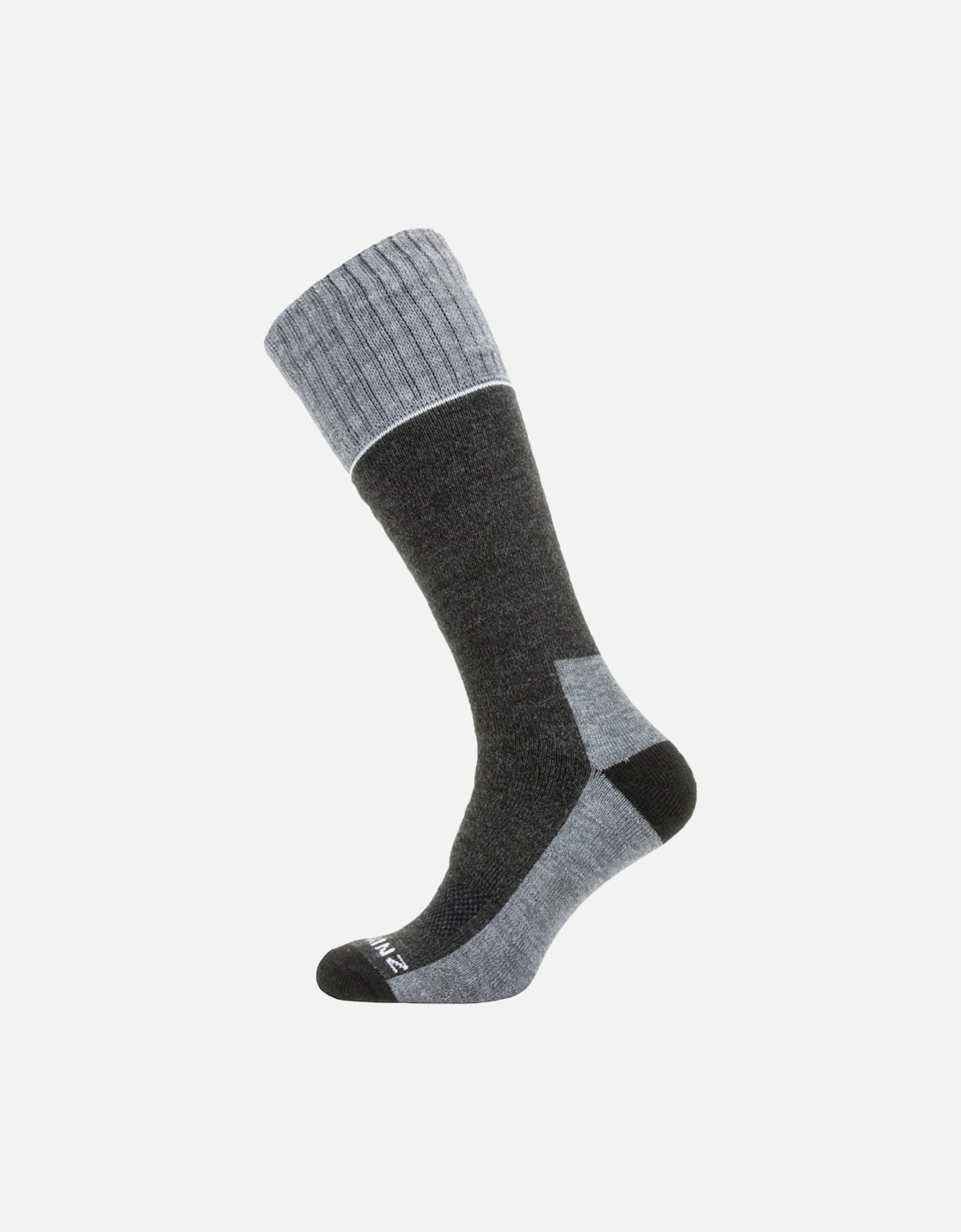Solo Quick Drying Temperature Regulating Knee Length Sock - Black/Grey, 3 of 2