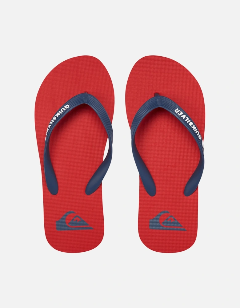 Kids Molokai Flip Flops - Red