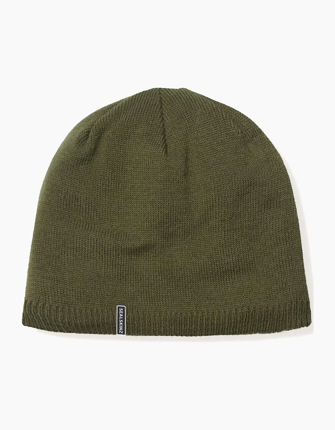 Men's Sealskinz Unisex Cley Waterproof Fine Knit Beanie - Green - Size: S/M