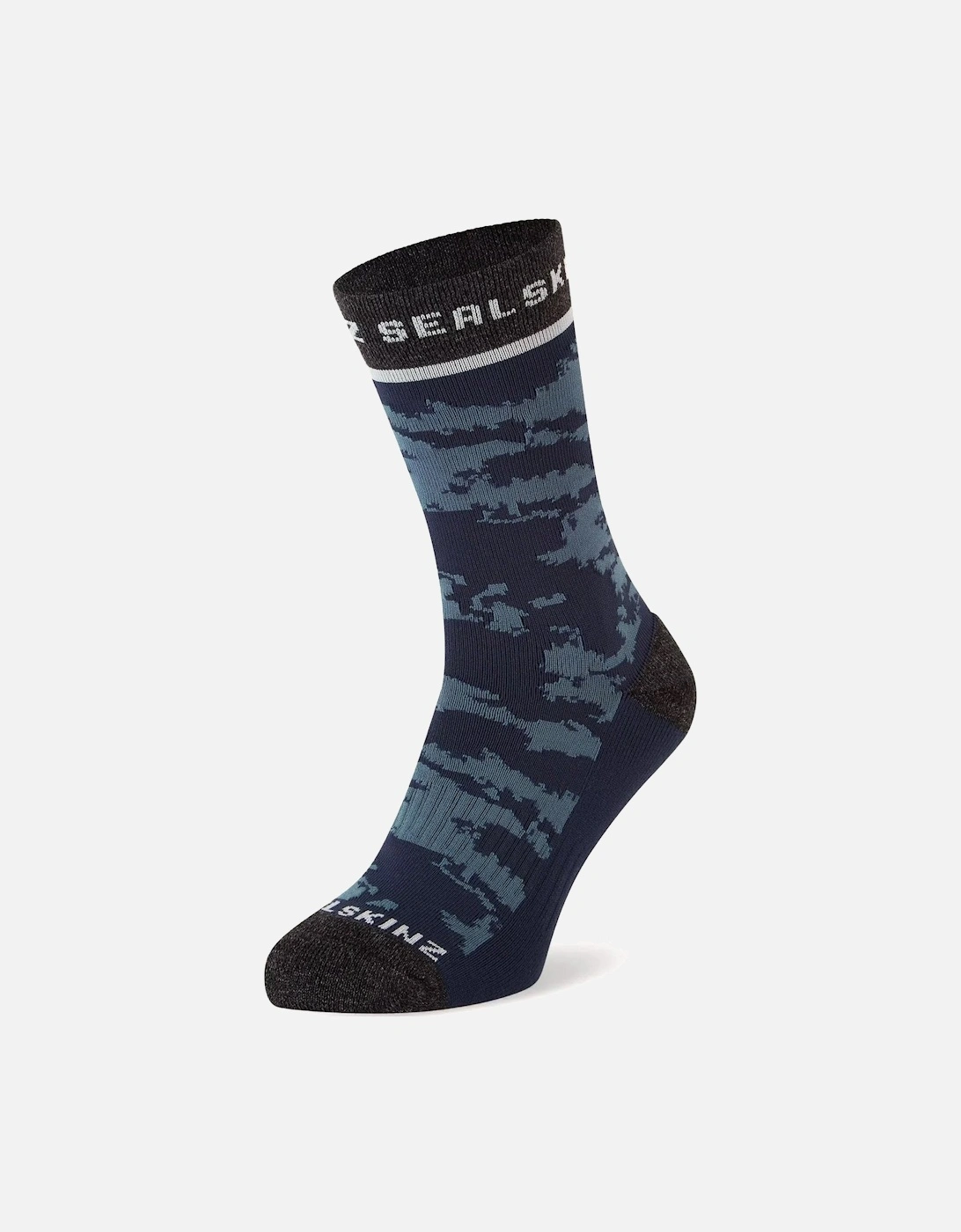 Unisex Reepham Mid Length Jacquard Active Socks, 6 of 5