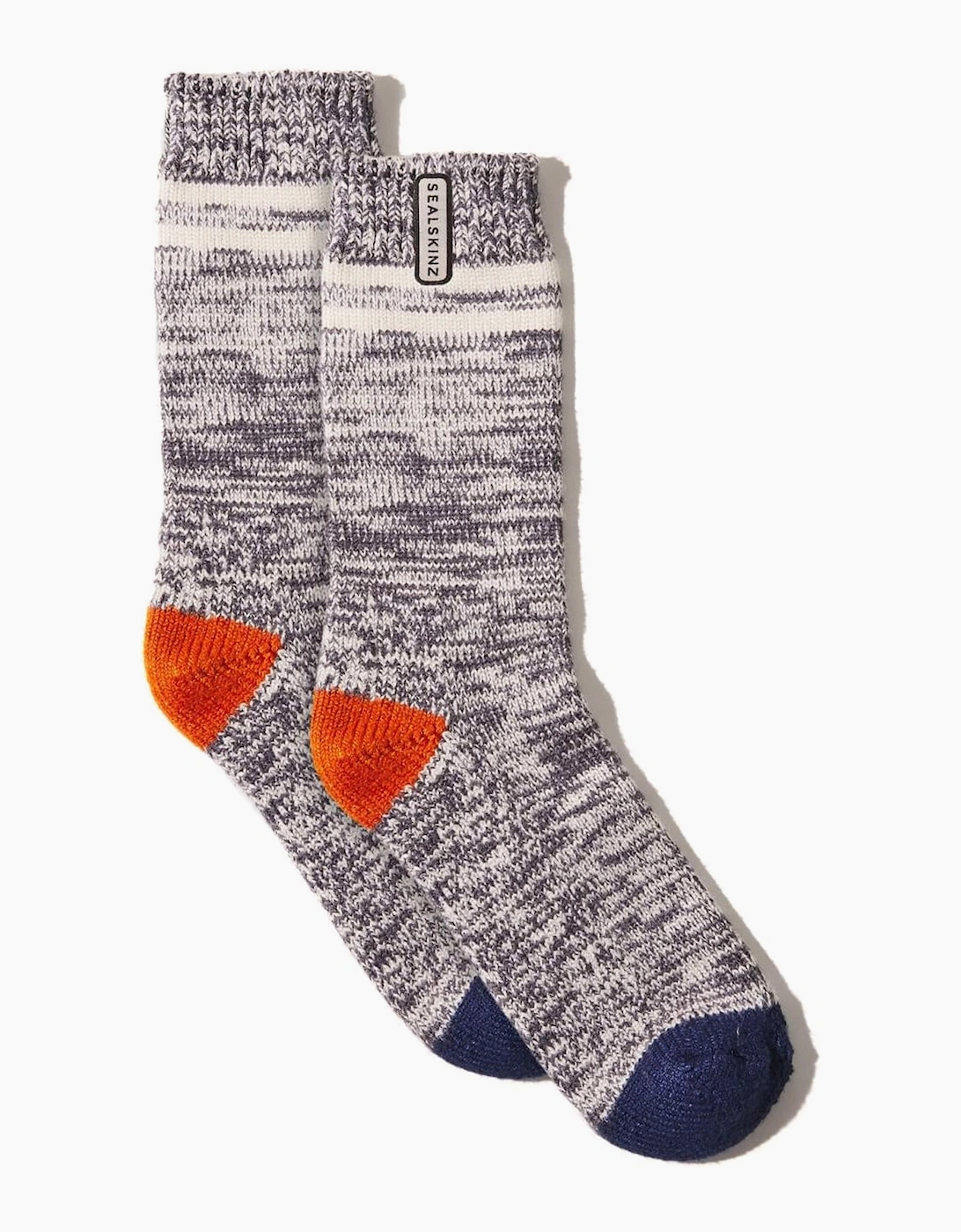 Sealskinz Men's Grey Thwaite Unisex Bamboo Mid Length Socks  9.5/13/12.5/12/11.5/11/9/16/15.5/15/14.5/14/13.5/10.5/10 L