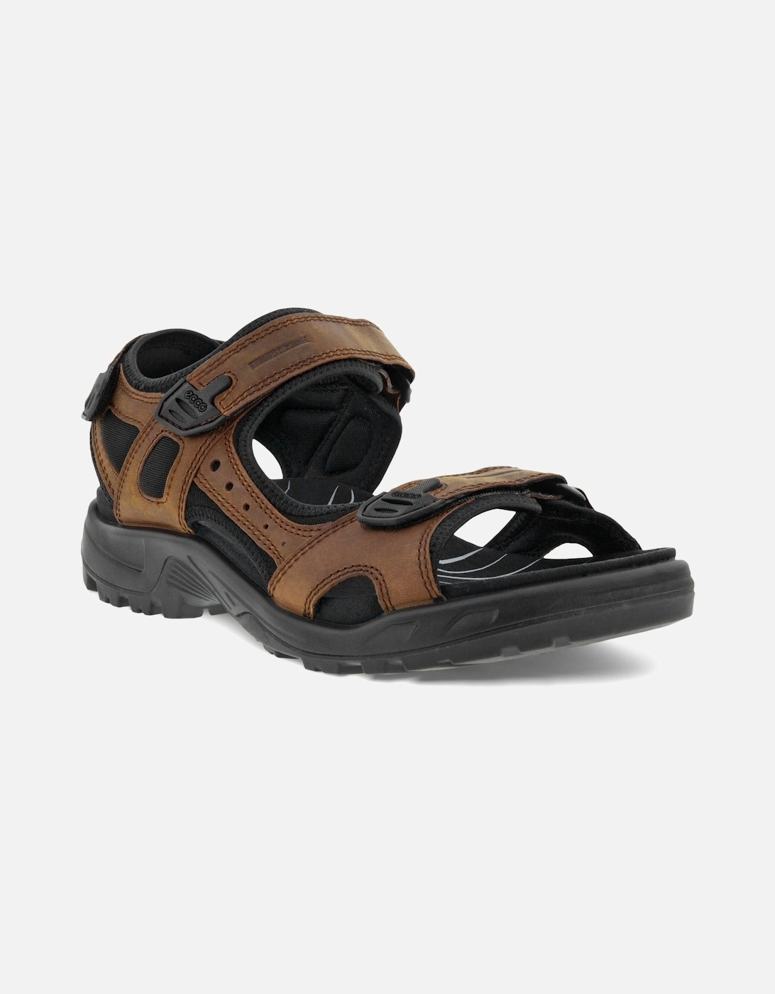 Mens Offroad Yuctan Plus Leather Adjustable Walking Sandals, 14 of 13