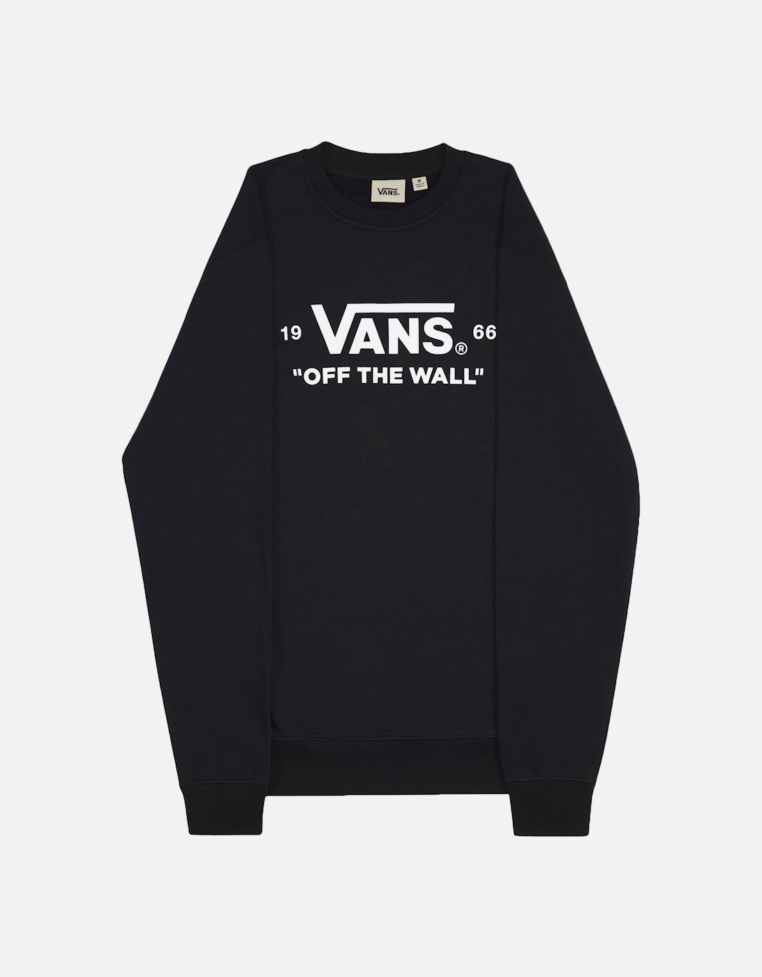 Mens Mini Off The Wall Crew Neck Long Sleeve T-Shirt