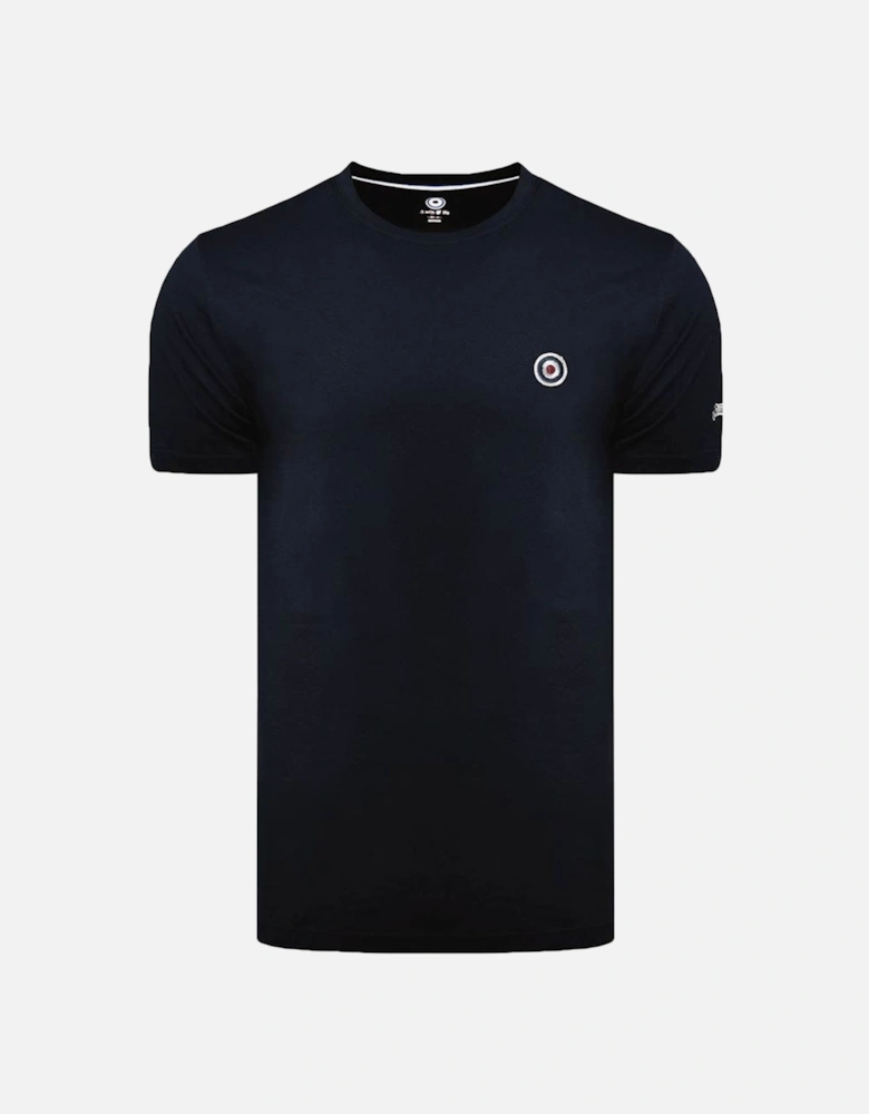 Mens Big & Tall Chest Logo T-Shirt - Navy