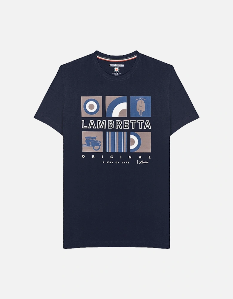 Mens Box Icon Cotton T-Shirt