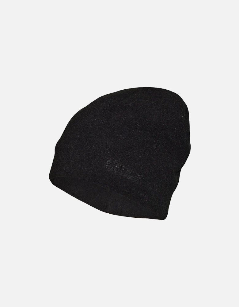 Mens Kingsdale Thermal Microfleece Beanie Hat - Black