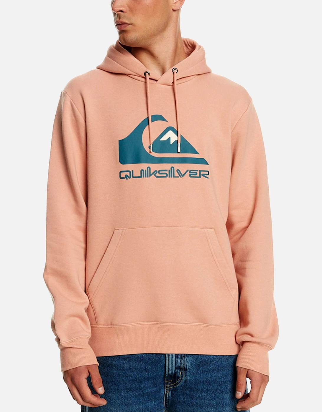 Mens Big Logo Pullover Hoodie