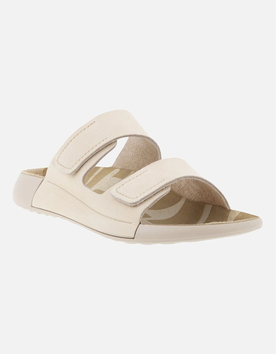 Womens Cozmo Flat Leather Sandals, 2 of 1