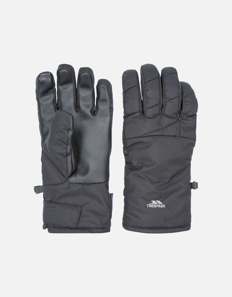 Adults Kulfon Waterproof Skiing Gloves - Black