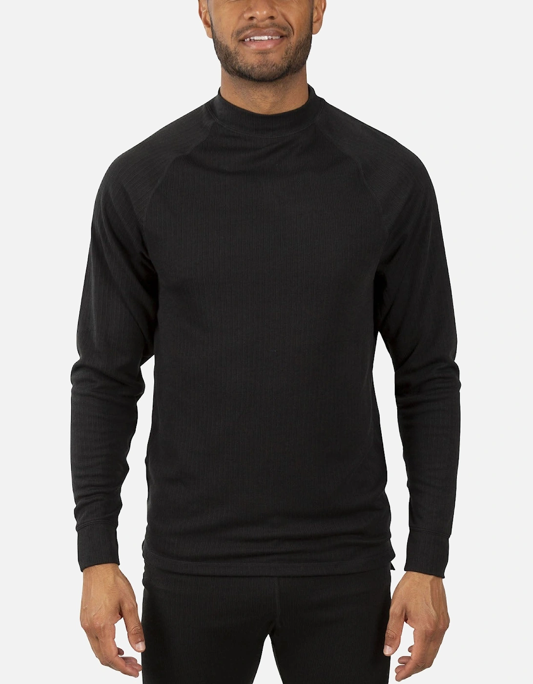 Adults Flex360 Long Sleeve Thermal T-Shirt - Black, 6 of 5