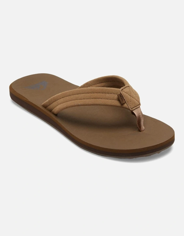 Mens Carver Suede Core Sandals Flip Flops