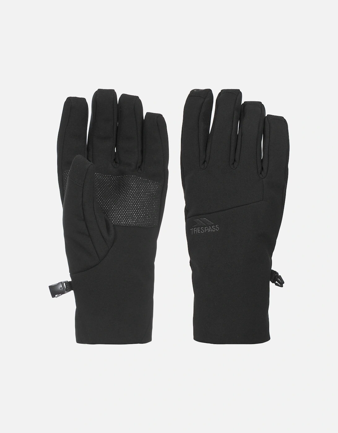 Adults Royce Lightweight Softshell Gloves - Black, 4 of 3