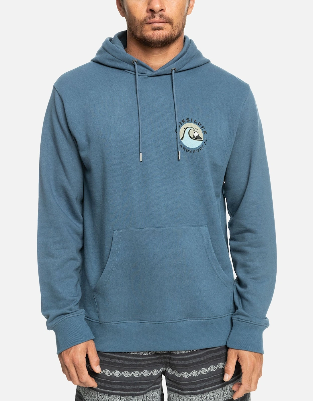 Mens Bubble Stamp Pullover Hoodie, 6 of 5