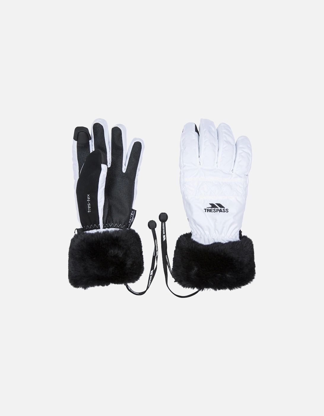 Adults Waterproof Faux Fur Gloves, 10 of 9