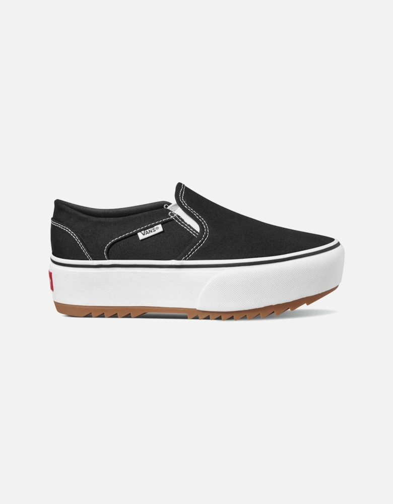 Womens Asher Platform Slip On Low Rise Trainers