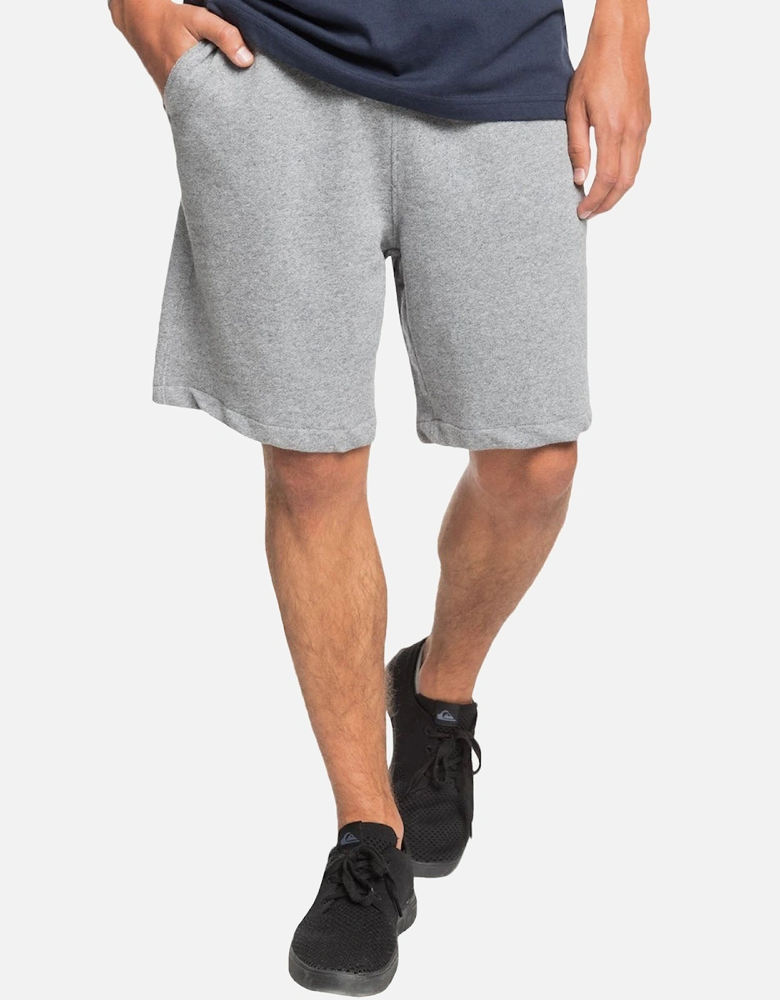 Mens Essentials 19" Jogging Sweat Shorts - Grey, 5 of 4
