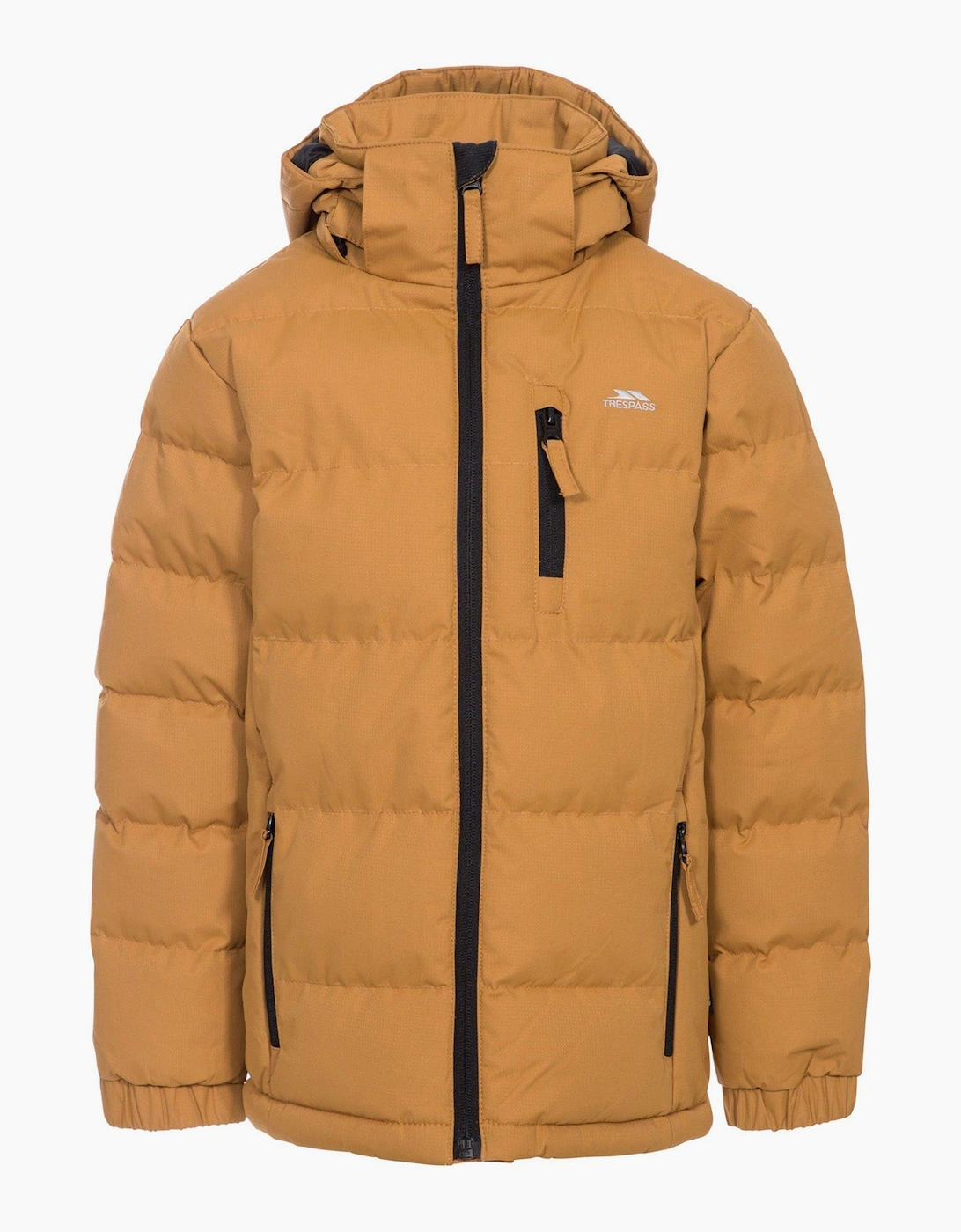 Trespass Kids Tuff Padded Jacket - Tan - Size: 3 years/4 years