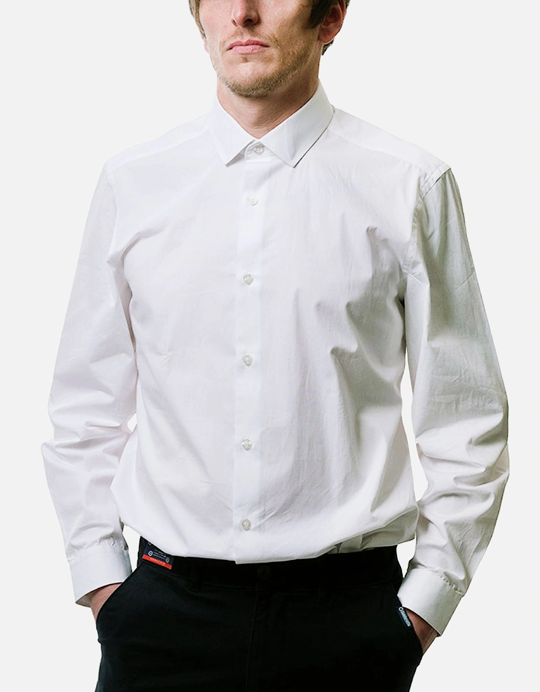 Mens Long Sleeve Formal Smart Shirt