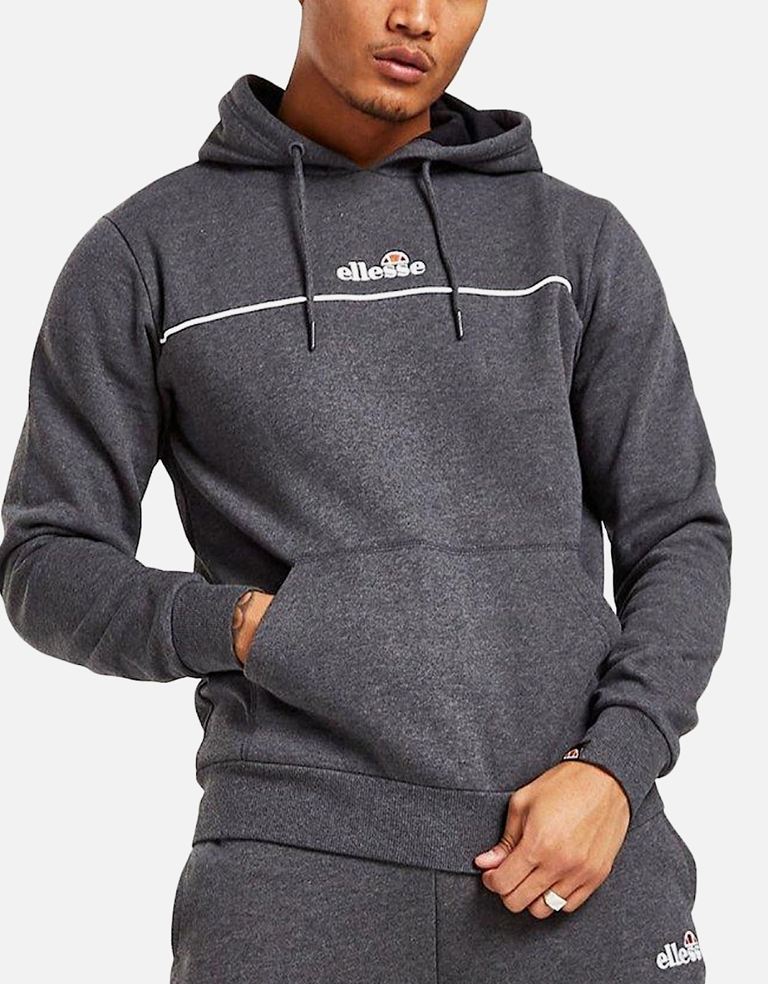 Mens Kasper Oh Hooded Pullover Hoodie