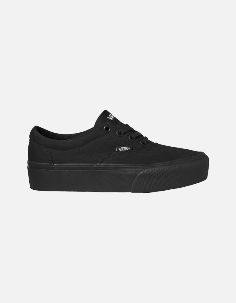 Womens Doheny Platform Canvas Trainers