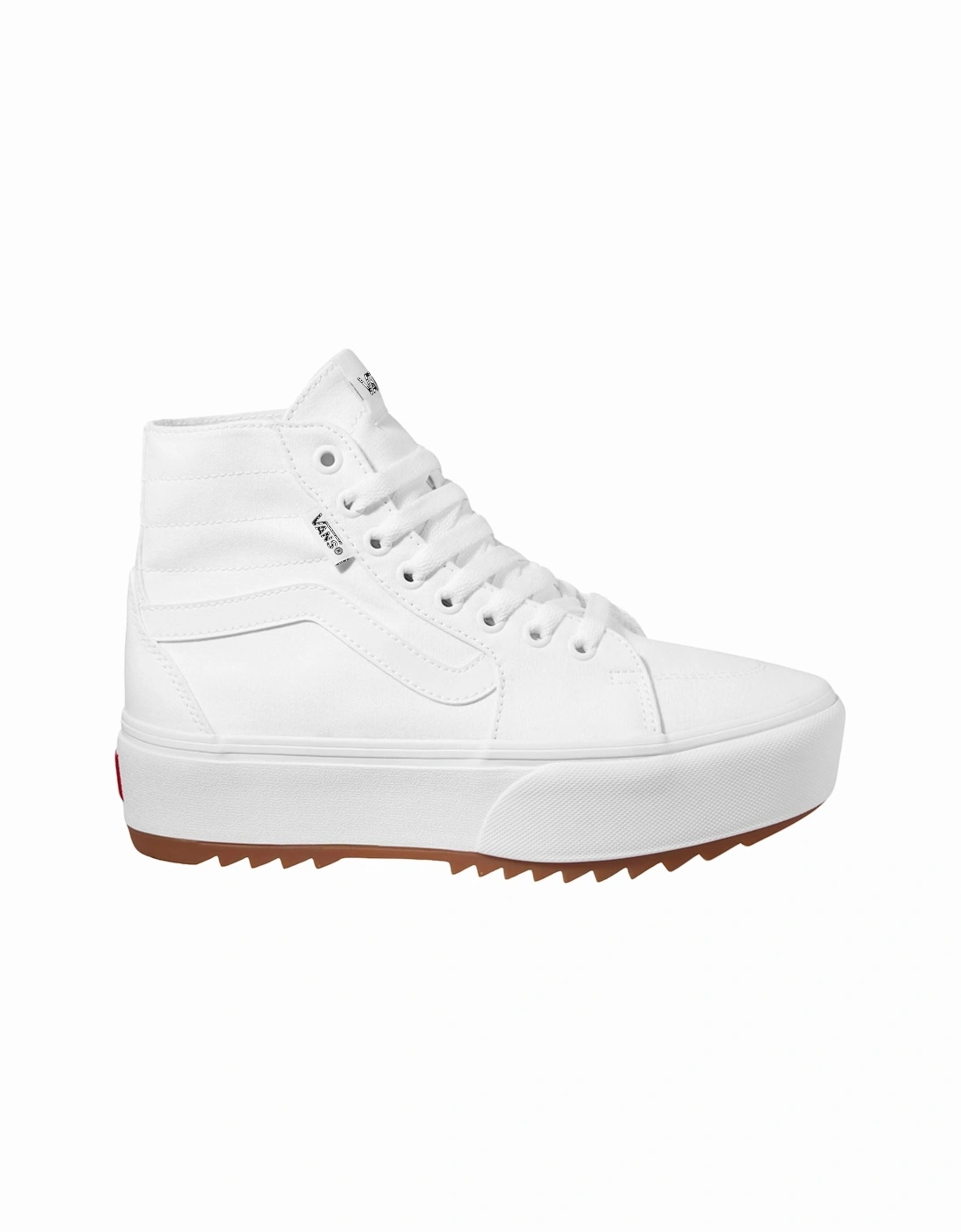 Womens Filmore Hi Tapered High Top Platform Trainers Sneakers, 4 of 3