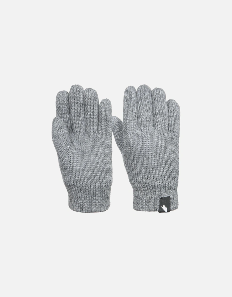 Kids Bargo Knitted Thinsulate Gloves - Grey