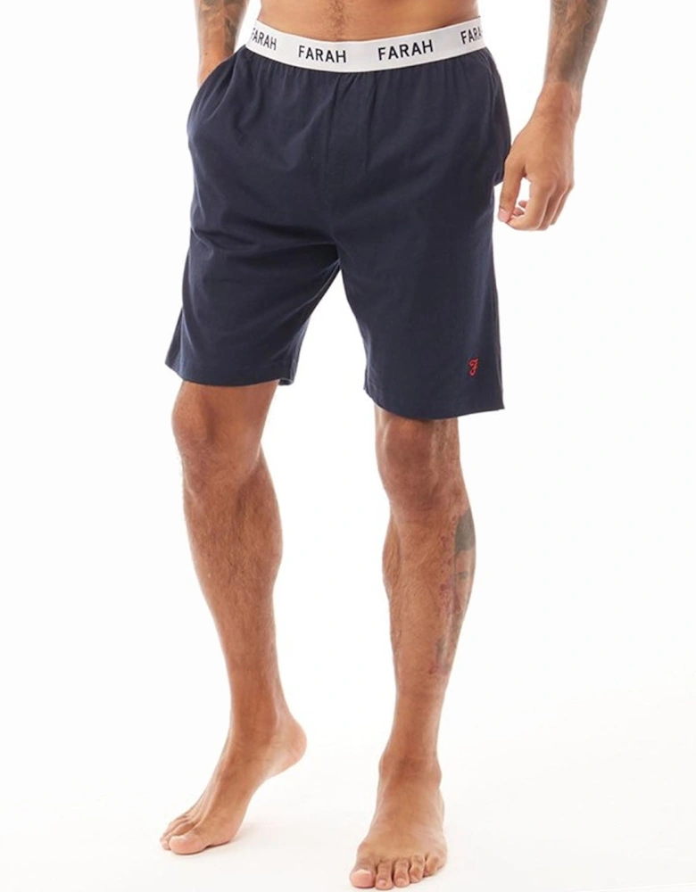 Mens Kielder Elasticated Cotton Lounge Shorts