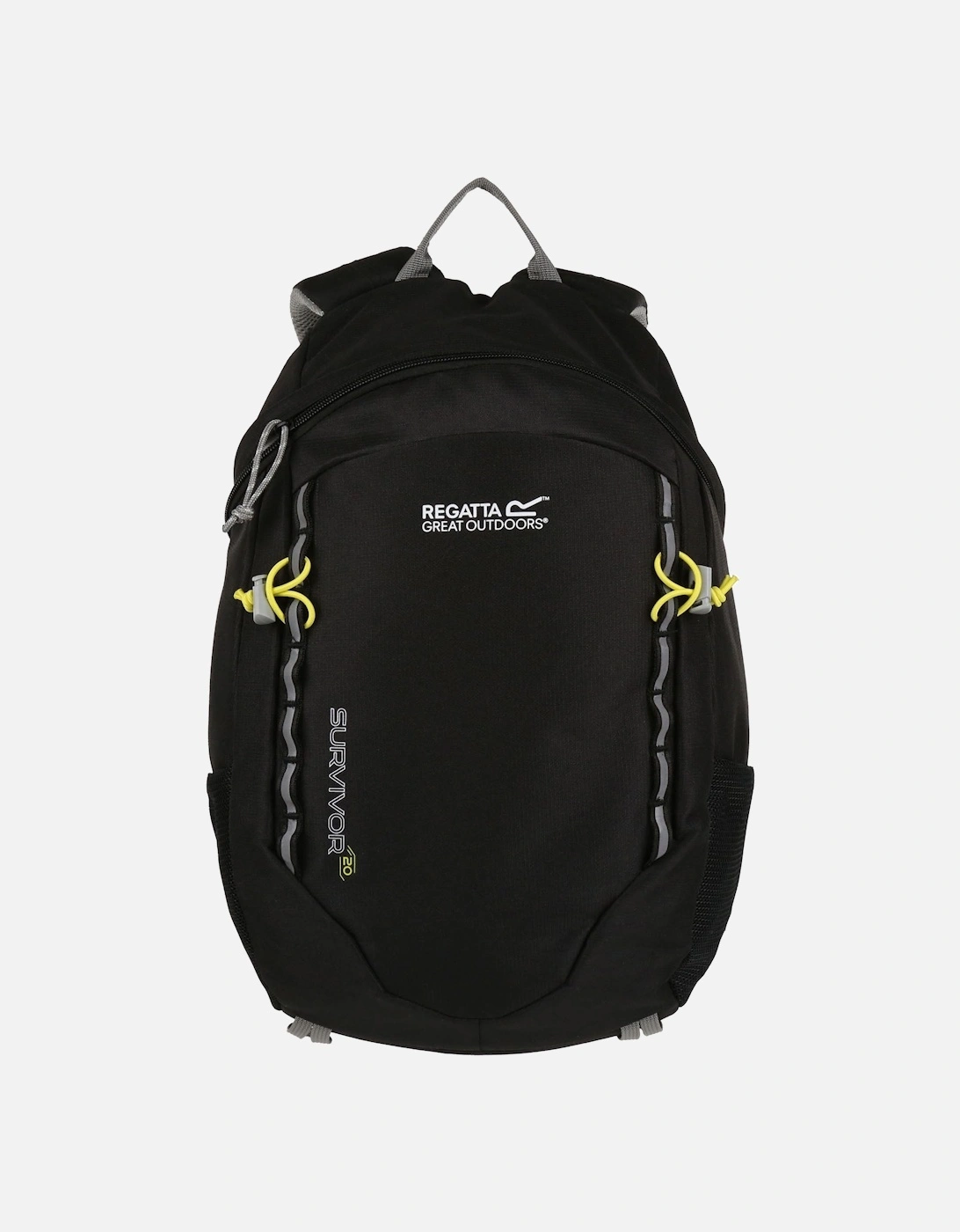 Survivor V4 20L Breathable Walking Backpack Rucksack - Black, 7 of 6