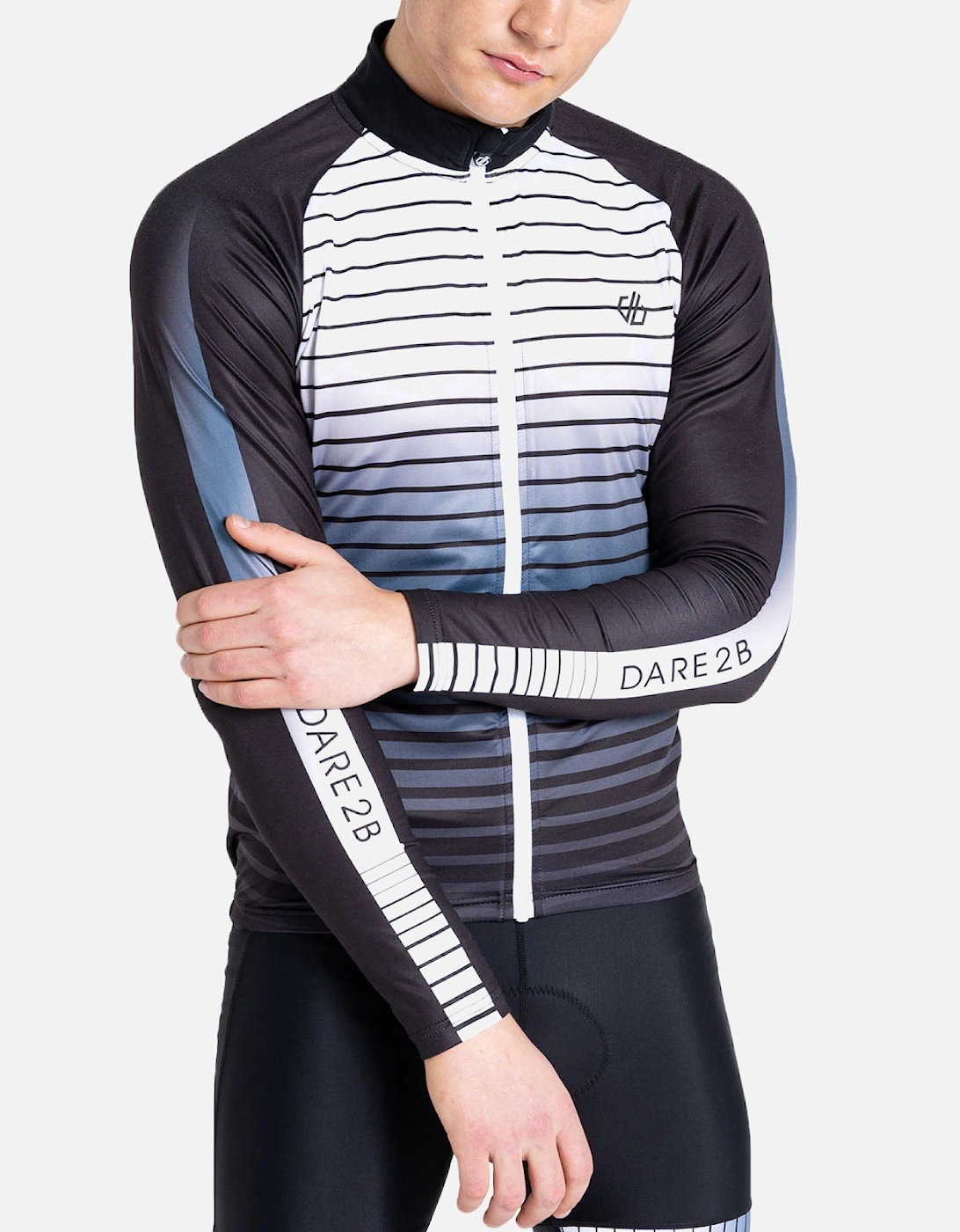 Mens AEP Virtuous Long Sleeve Reflective Cycling Jersey