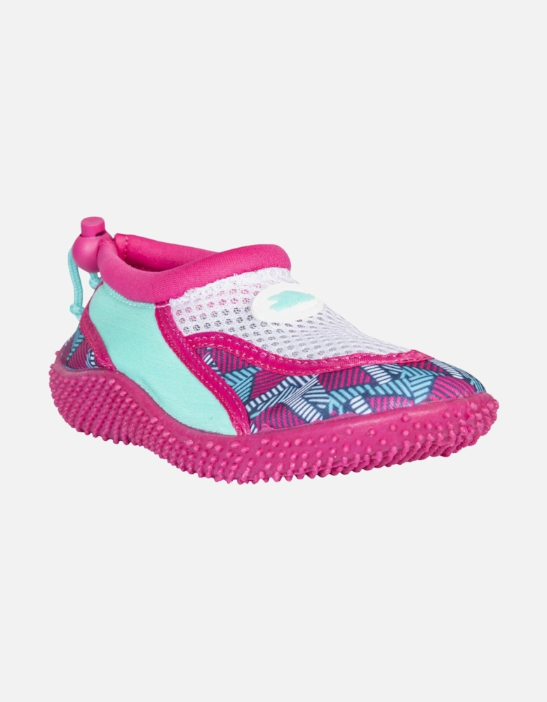 Kids Squidette Stretch Aqua Shoes - Pink