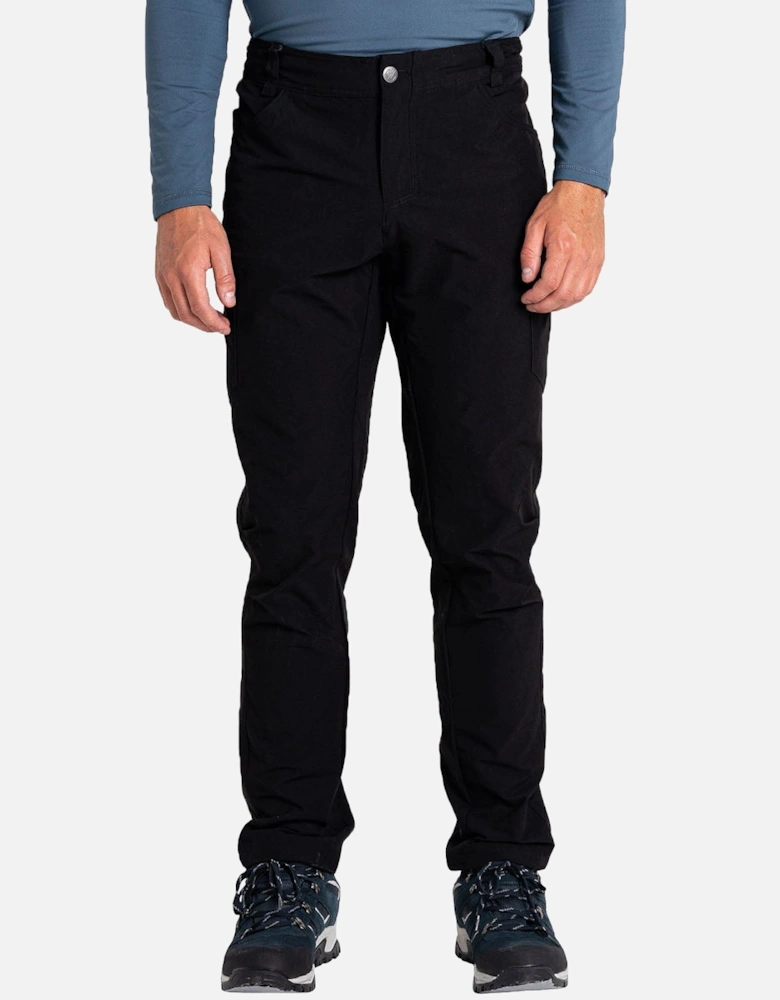 Mens Tunes In II Multi Pocket Walking Trousers - Black