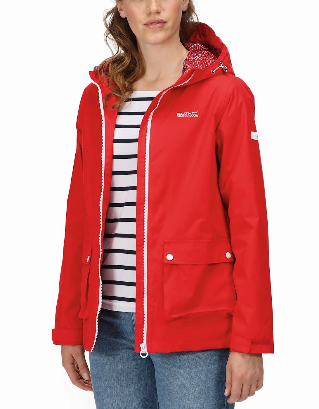 Womens Baysea Waterproof Hooded Jacket, 13 of 12