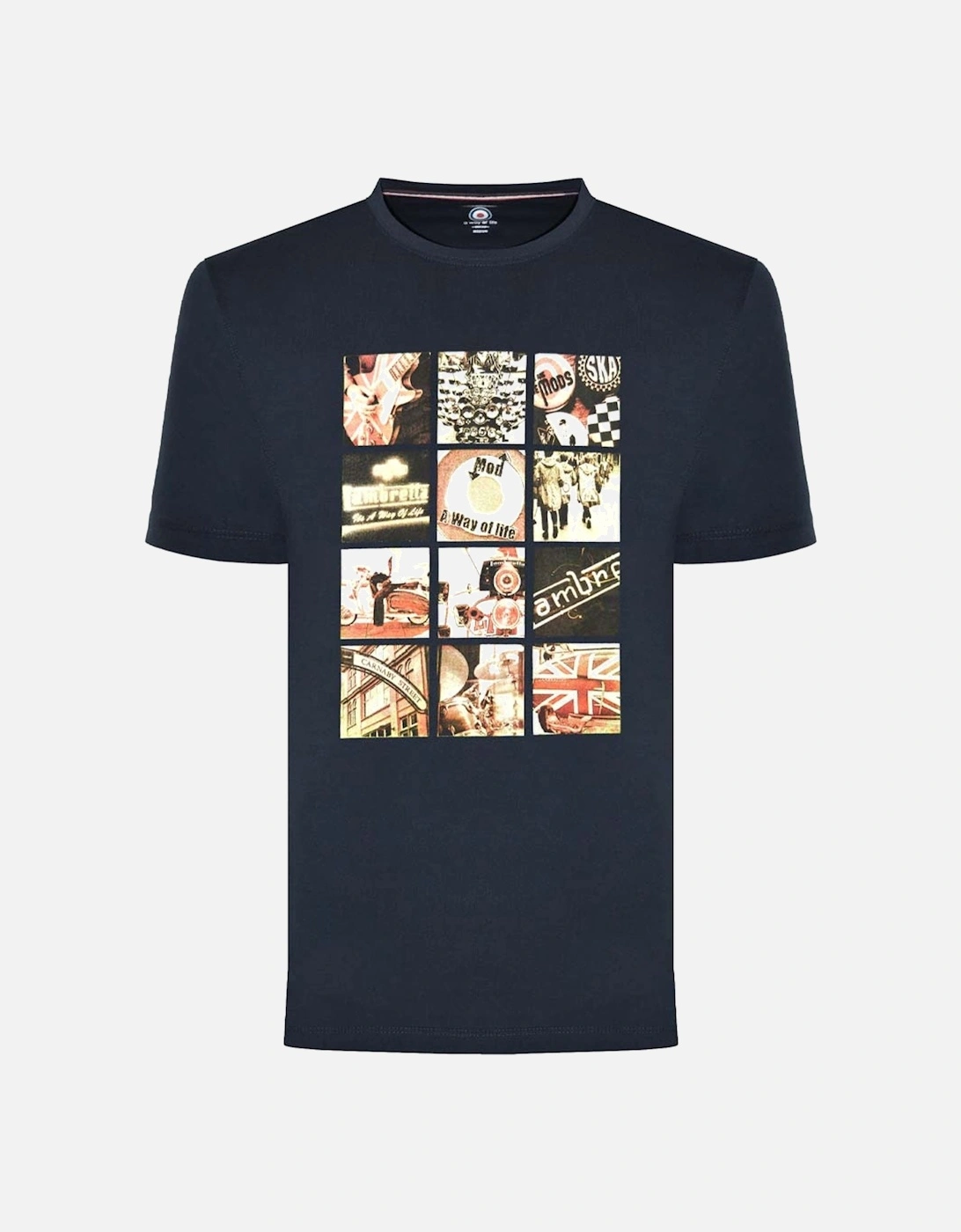 Mens Photo Print Retro T-Shirt, 6 of 5