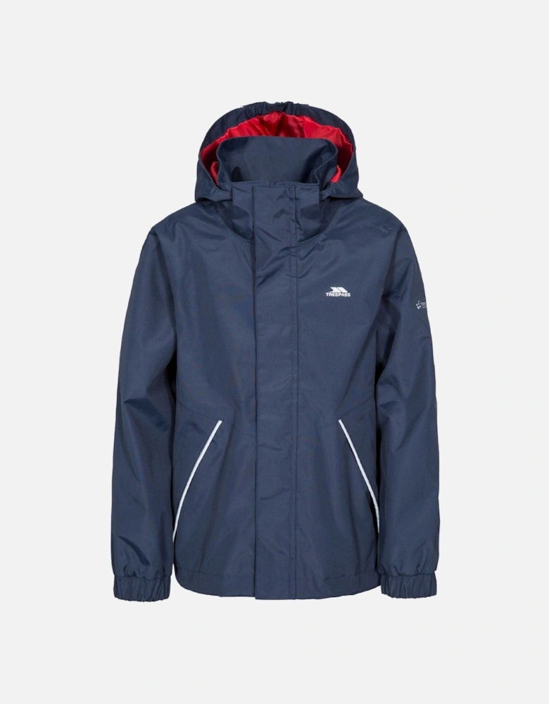 Kids Vincenzo Waterproof Jacket - Navy