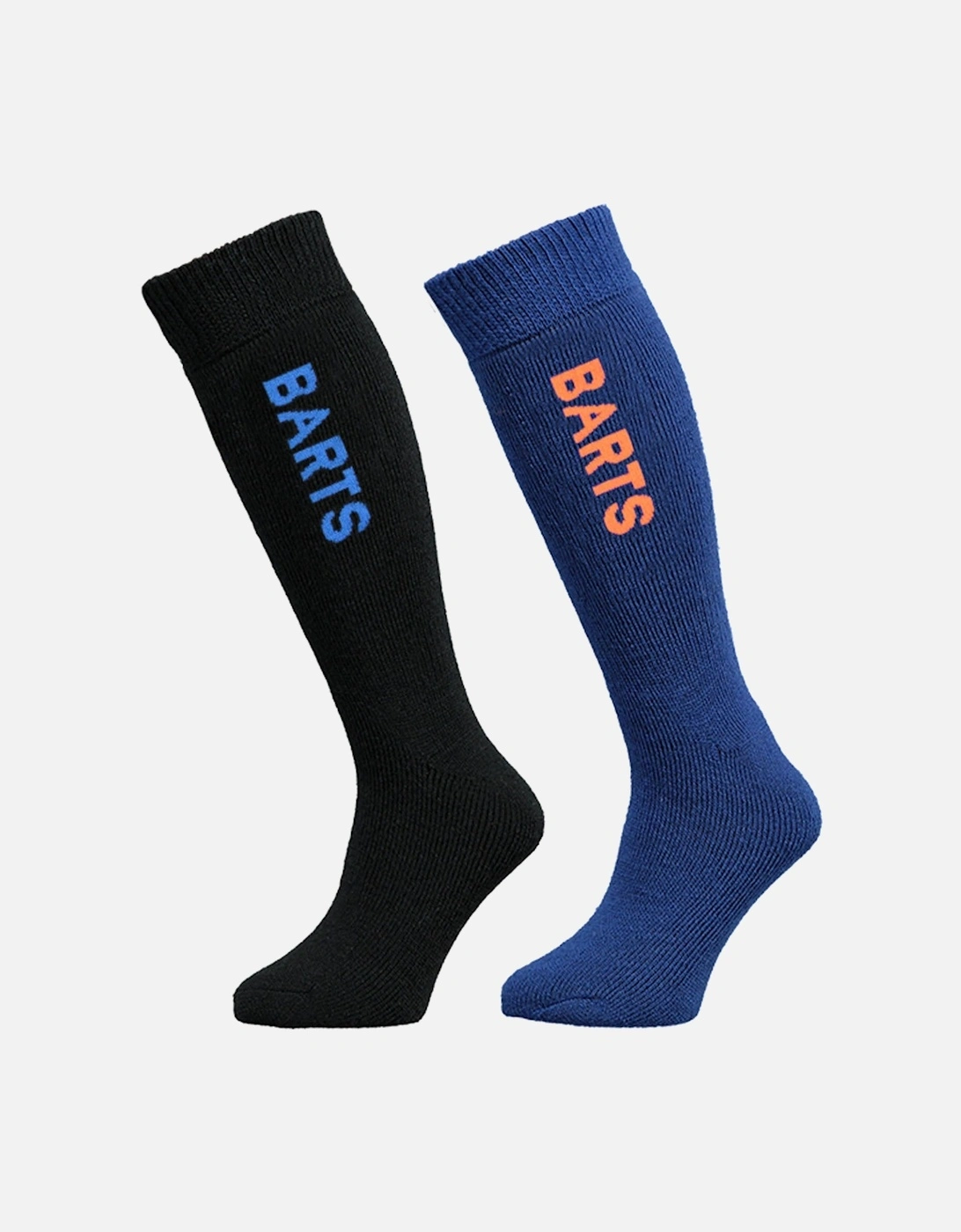 Kids Basic 2 Pack Soft Moisture Wicking Ski Socks