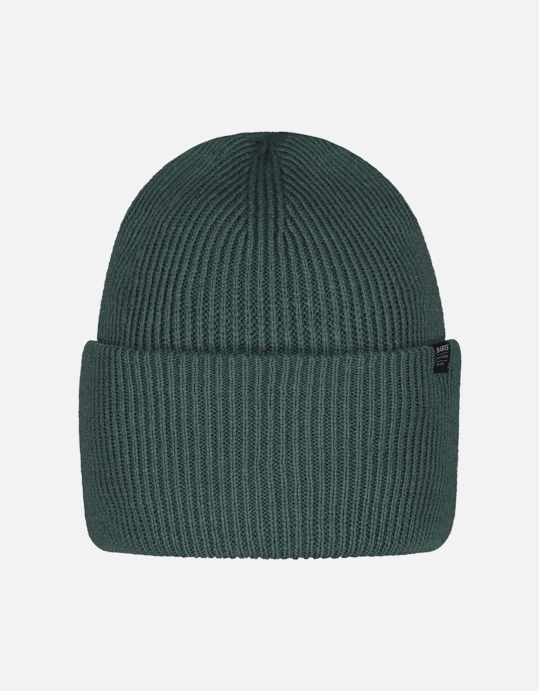 Haveno High Cuffed Ribbed Knit Stretchy Beanie Hat