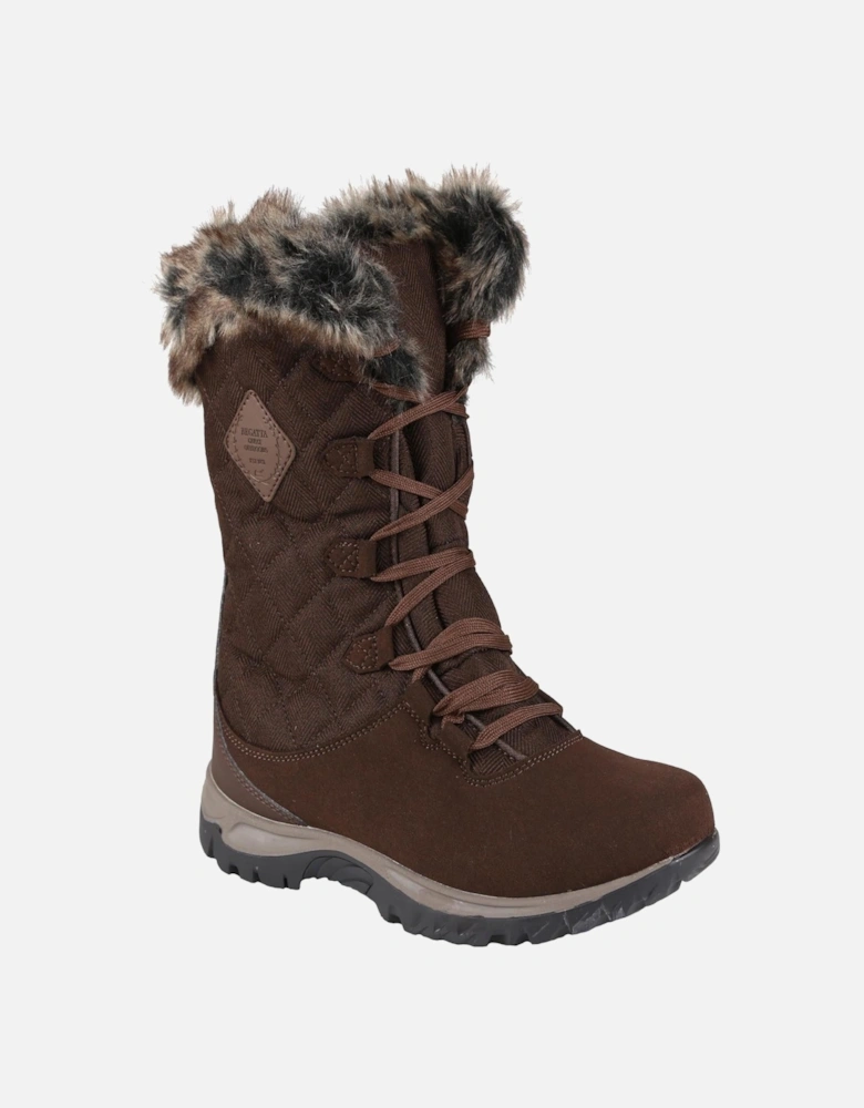 Womens Newley Thermo-Guard High Rise Boots - Chestnut