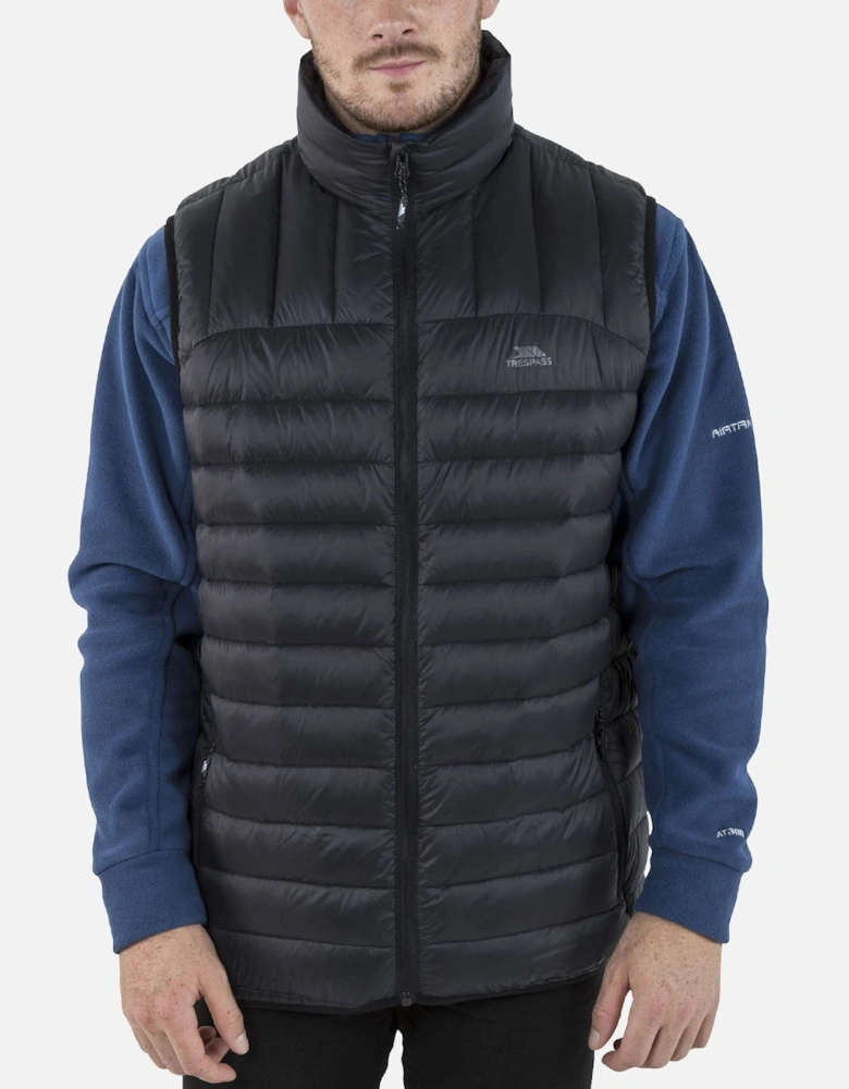 Mens Hoppers Lightweight Down Gilet - Black