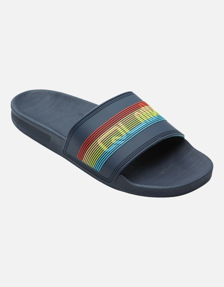 Mens Rivi Wordmark Sandals Flip Flops Sliders