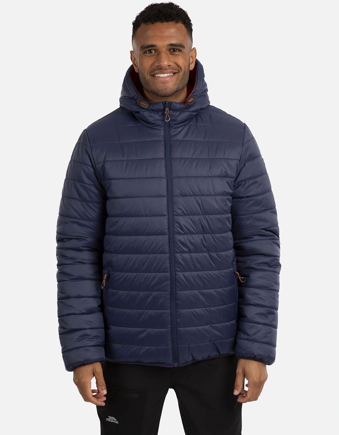 Mens Senby Padded Hooded Reversible Jacket