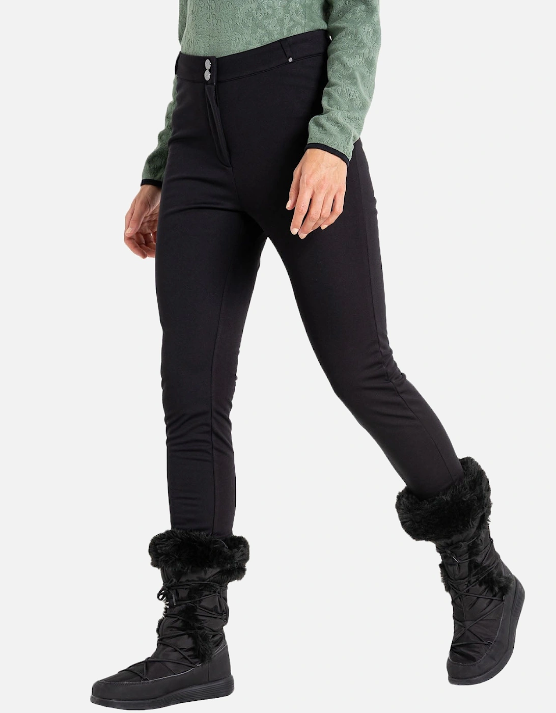 Womens Sleek II Waterproof Ski Trousers - Black, 5 of 4