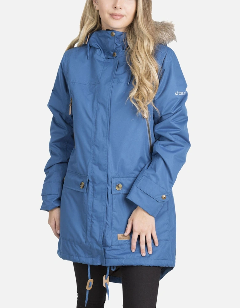 Womens Clea Waterproof Long Parka Jacket