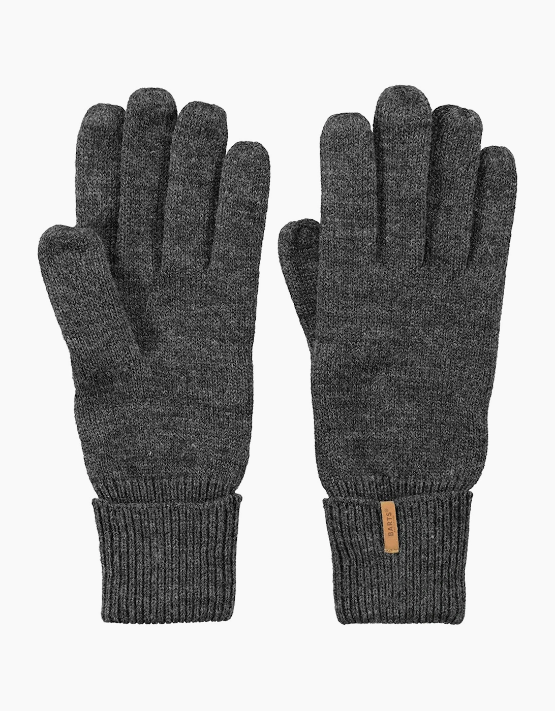Barts Women's Barts Womens Stretchy Ribbed Cuff Gloves - Grey