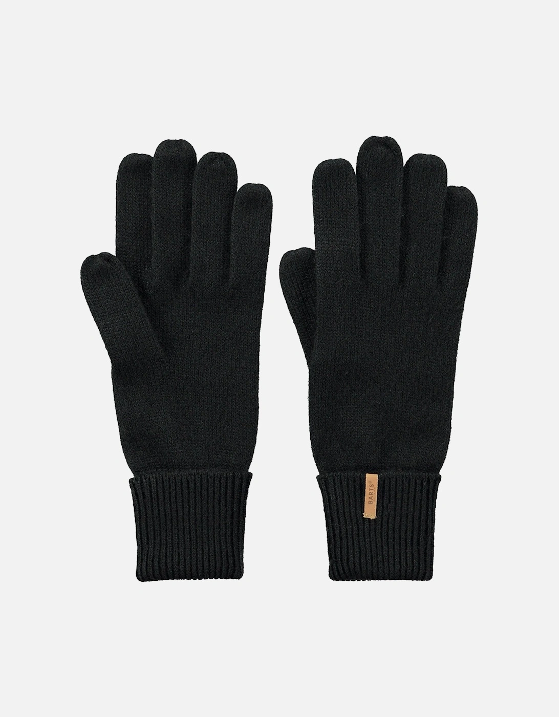 Womens Stretchy Ribbed Cuff Gloves