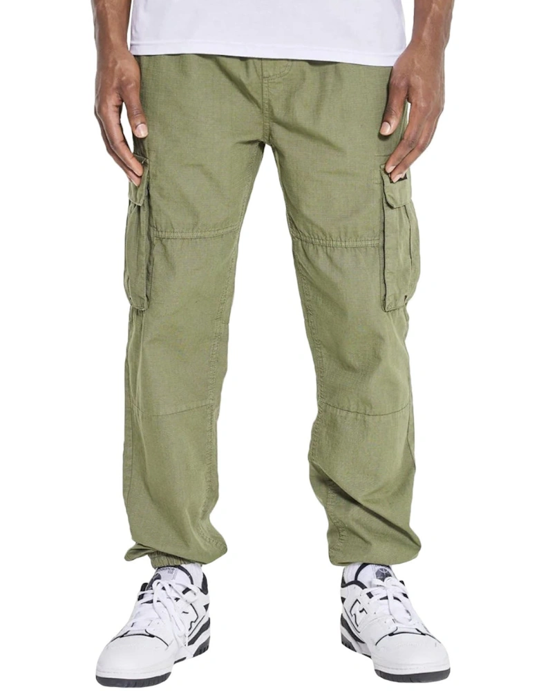 Mens Devvie Twill Military Cargo Pants