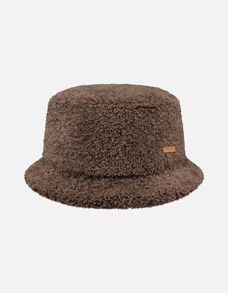 Womens Teddybuck Borg Fleece Fluffy Bucket Hat