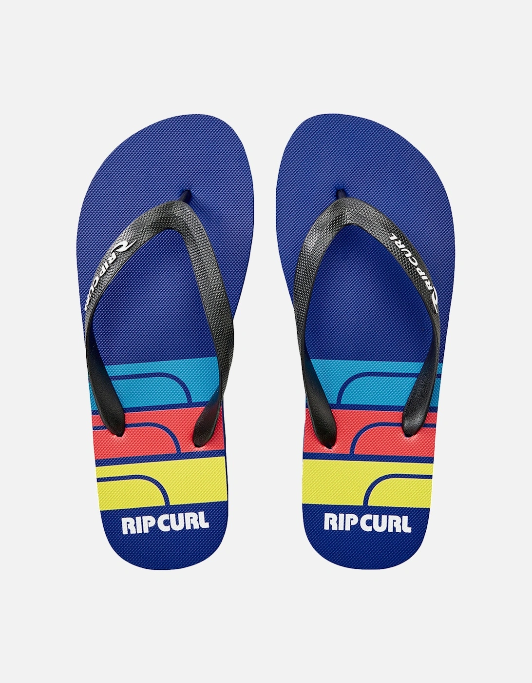Rip Curl Mens Surf Revival Logo Open Toe Flip Flops, 10 of 9