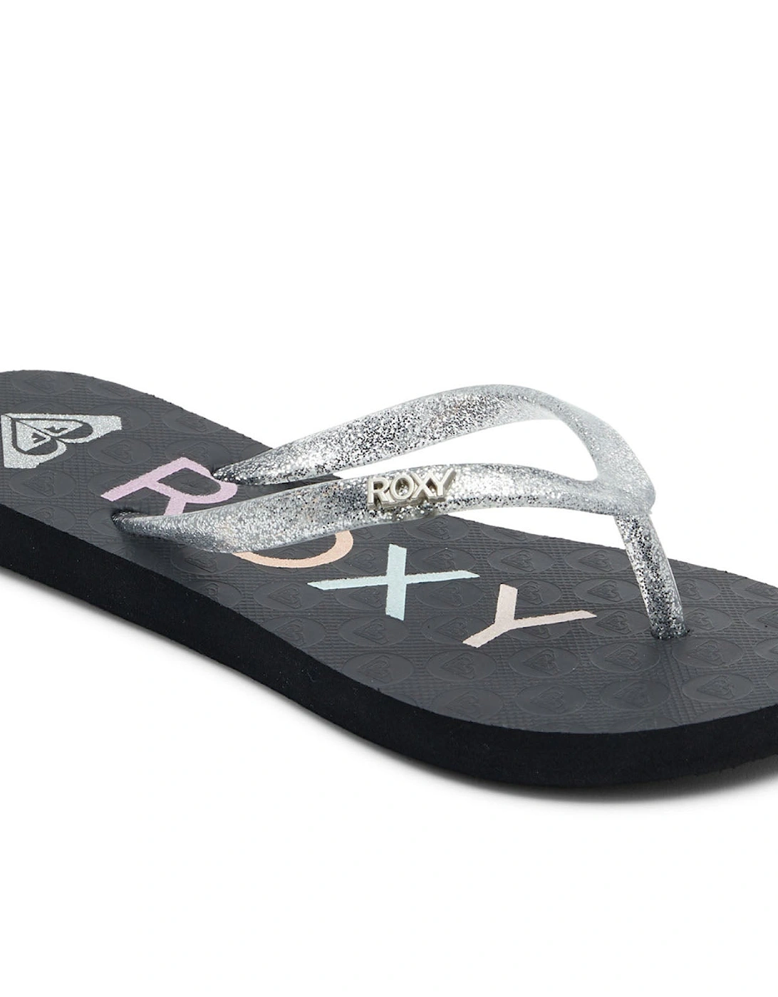 Kids Viva Sparkle Glitter Sandals Flip Flops